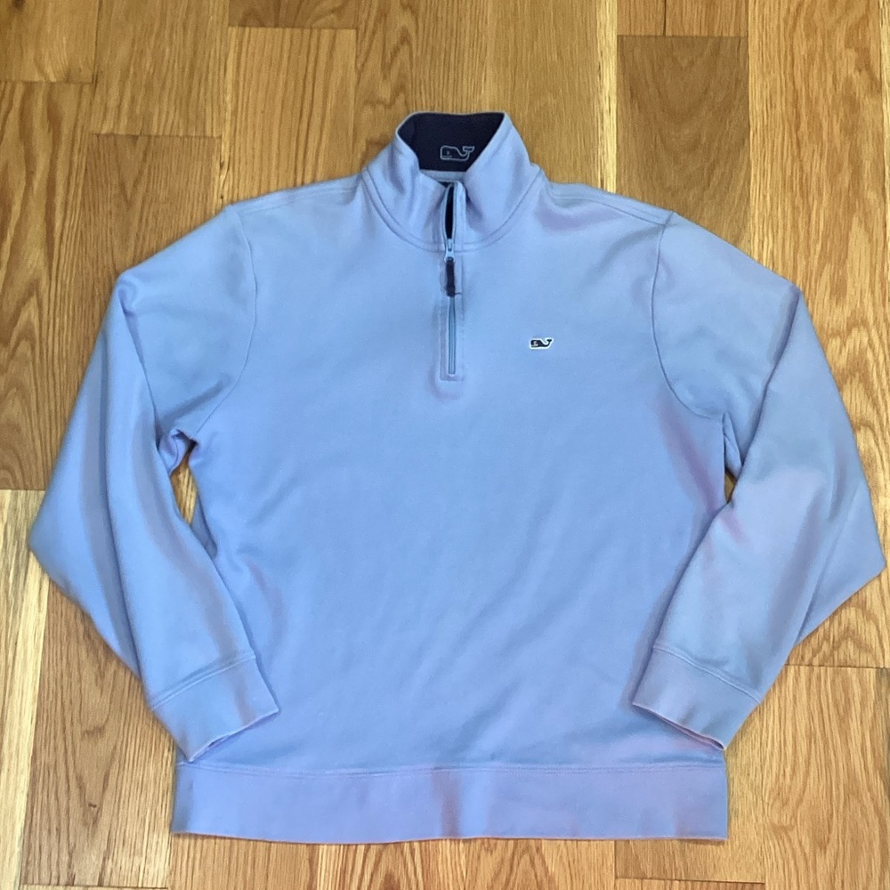 Vineyard Vines Men's Saltwater 1/4 Zip Pullover, Size Small